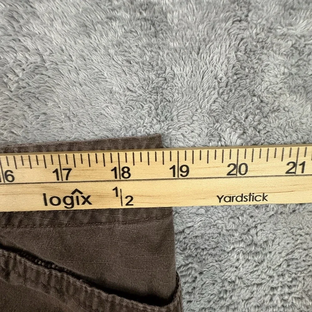 Tommy Hilfiger Women's 16 (37.5x19) Brown Cargo Utility Skirt Y2K SEE DESC